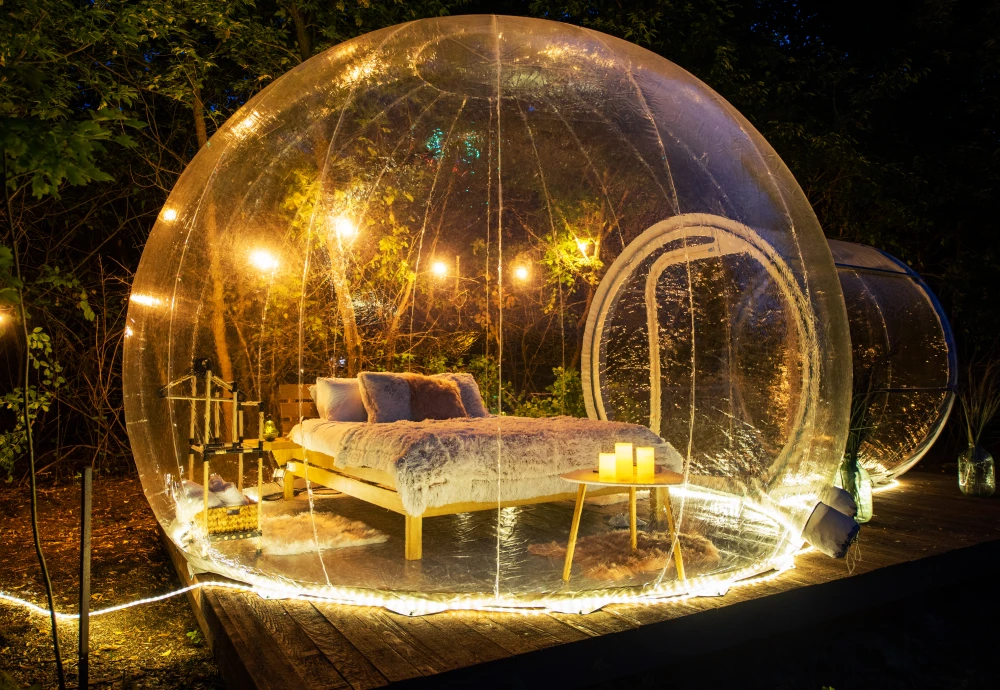 bubble tent california